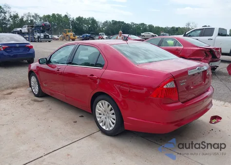 2012 Ford Fusion Hybrid из США, поврежденный, VIN 3FADP0L30CR204214